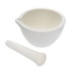 Porcelain Mortar   Pestle Set  5oz - Unglazed Grinding Surface - Eisco Labs