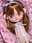 Ooak Handmade Custom Doll 1 6 12  Bjd With Outfits Wig Eyes Girl Full Set Gift