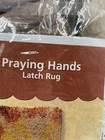 Herrschners Praying Hands Latch Rug Hook Kit 27    X 40 New Rare