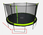 Bounce Pro 14 Foot Ft Flex Models Replacement Trampoline Leg Base  w  Share