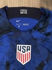 Nike Dri-fit Usa 2022 23 Stadium Away Usmnt Soccer Jersey Men s Size L Tie Dye