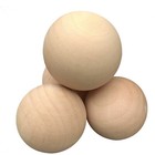 Natural Solid Hardwood Wood Wooden Balls Crafts   Game 6 8 10 12 15 18 20-90mm