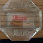 Vintage    kaiers Special Beer    1862-1962 Advertising Glass Ashtray