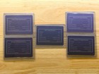 Set Of Fedex Pilot Trading Cards  a300  B757  B767  B777  Md11 