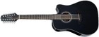 Takamine Gd30ce-12 12-string Acoustic-electric Guitar - Black