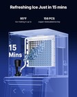 Commercial Ice Maker Machine 400 Lbs day Self-cleaning Ice Machine - Head Only