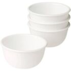 Corelle   Classic Winter Frost White  Rice Bowls  Set Of 4  12-oz  4 6  4 6 Stars