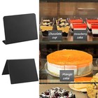 15 Pcs Mini Chalkboard Signs Small Black Chalk Board Menu Blackboard Displayv