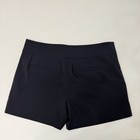 Ann Taylor Navy Color Shorts With Buttons Size 6 Side Zipper