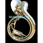 Sousaphone Big 25   Jumbo Size Made Of Pure Brass In Gold Color  cases free Ship