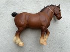 Nice Vintage Breyer Horse  80 Bay Chestnut Clydesdale Stallion Draft 1960s