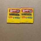 Vintage Matchbook Cover  Wendy   s Old Fashioned Hamburgers Unstruck