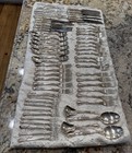 Gorham Chantilly Sterling Silver Flatware Set 52pc   Serving - No Monogram - 