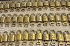 Authentic Louis Vuitton Gold Lock And Key Padlock 300 302 306 307 312 314 319
