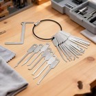 Door Opening Tool 22in1 Universal Wrench Set Emergency Key Forgotten Kit 