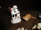 Vintage Hagen Renaker Ceramic Miniature Figurines 10 Cats Kittens Spilled Milk