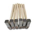 Metal Flower Texture Hammer Silversmith Mallet Craft Jewelry Stamping Tool Diy