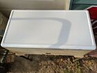 Rare Antique Norge Shoe Sheet Press Mangler Electric Heat Motor Porcelain Top