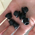 Hole Plugs Plastic Blanking End Caps Tube Pipe Inserts Plug Bung Black Soft Plug
