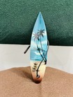 6  California Beach- Wood Surfboard Palm Tree   Beach Design With String 