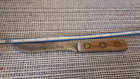 Old Antique Stewarts Hand Made Butcher Knife 6  Blade vintage Boning Trade Usa