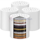 4 Pack 20 Stage Shower Filter Replacement Cartridge Shower Filter For Hard Water