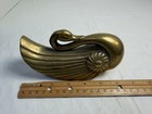 Vintage Brass Swan Duck Wall Pocket Vase Planter Wall Mount Decor 8    