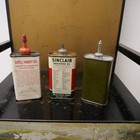 Lot Of 3 Handy Oilers  Shell  Sinclair  And Wwii American Oil And Supply Co 