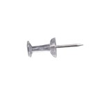 50pcs Clear Color Push Pins Plastic Thumb Tacks For Cork Board Office Diy