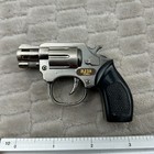 Vintage 38 Korea Revolver Butane Gas Lighter Novelty Pistol Style Works 