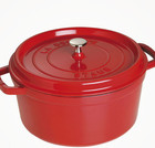 Staub 7qt Round Dutch Oven Cast Iron Enameled Cooking Pot Select Your Color