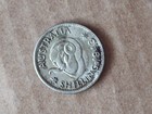 1943 S Mint Australian Shilling   Silver 