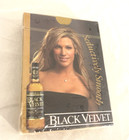 Black Velvet Canadian Whiskey Playing Cards - Sealed