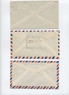 3 1950s South Africa Airmail Covers To Usa  g 759 