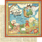 Graphic 45  mother Goose  2013 Deluxe Collector s Edition  8  X 8   Paper Pad