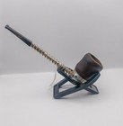 Vintage Yello Bole Airograte Smoking Pipe Kaywoodie Metal System Estate Project