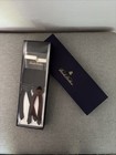Brooks Brothers Suspenders Black One Size Fits All Adjustable Msrp  148 New