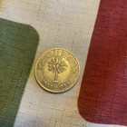 1965 Bahrain 5 Five Fils Actual Coin  Free Shipping
