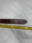 Vineyard Vines Boys Red Braided Bungee Belt Rope Nautical Preppy Leather Nwt 26