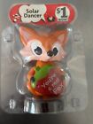 Lot Of 3 Solar Dancing Love Figures Fox Dog Bear Nos Bobble Head Dancers