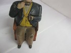 Vintage Cast Iron Tammany  Bank Savings Bank   69-f