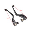 1 Pair Brake Clutch Levers For Harley Sportster Xl 883 1200 2004-2013 Aluminum