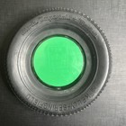 Vintage Kelly Springfield Tire Co  Glass Ashtray Advertising   