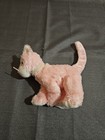 Ty Beanie Babies Carnation The Pink Cat Used No Tag Crystal Blue Eyes 6 5   20cm