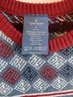 Teremana Tequila Holiday Ugly Christmas Sweater Men s Medium Blue Fair Isle Knit