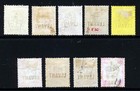 British Levant Ke Vii 1905-12 Overprinted Levant Set Ex 2  d Sg L1 To L10 Mint fu