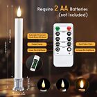 6 Packs 9 64  Window Candles With Remote Timer Battery Operated Flameless Led Ta