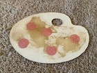 Artist Palette Shaped Victorian Trade Card Vouwie Bros Baking Powder Forest City
