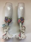 Rare 2000 Dreamsicles Wedding Champagne Flutes Make A Toast  11717 Bride   Groom