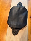 Allen Edmonds Black Leather Toiletry Bag